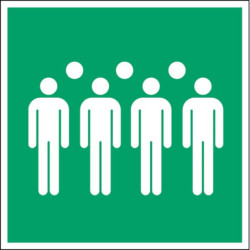 Pictogramme Zone de Confinement | Signalisation Industrielle