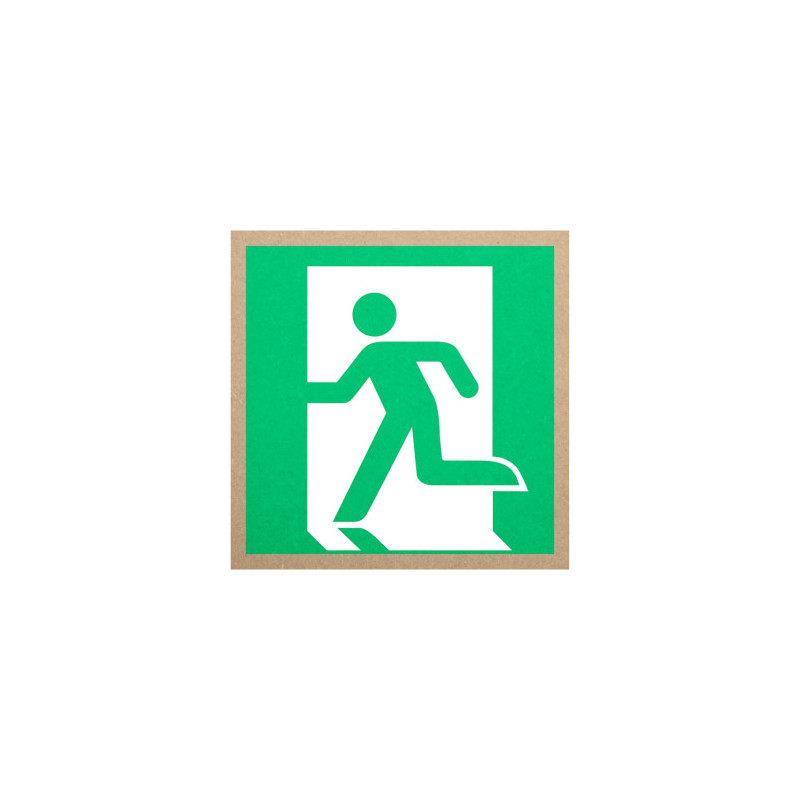 Signalétique Danger Chute d'Objets Carrée | Zone-Print.fr