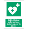 Signalisation DAE Défibrillateur | Sécurité Urgence
