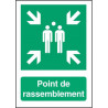 Signalisation Point de Rassemblement E007F | Zone-Print.fr