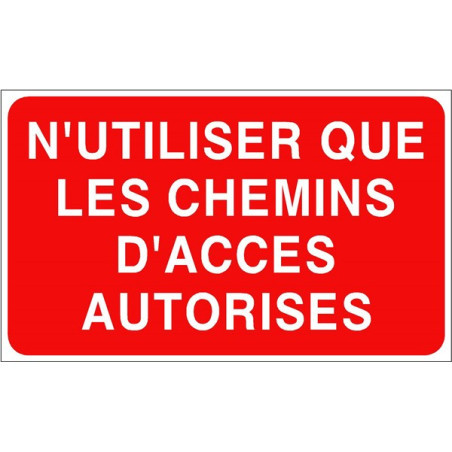 Panneau Accès Autorisé | Signalétique Sécurité Industrielle