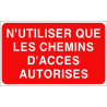 Panneau Accès Autorisé | Signalétique Sécurité Industrielle